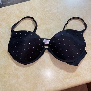 Sparkly Victoria’s Secret Push-Up Bra Size 38C